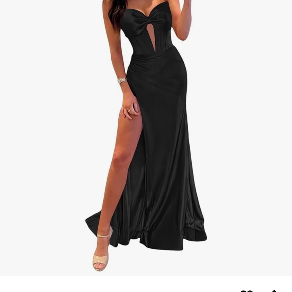 Elegant Black Evening Gown